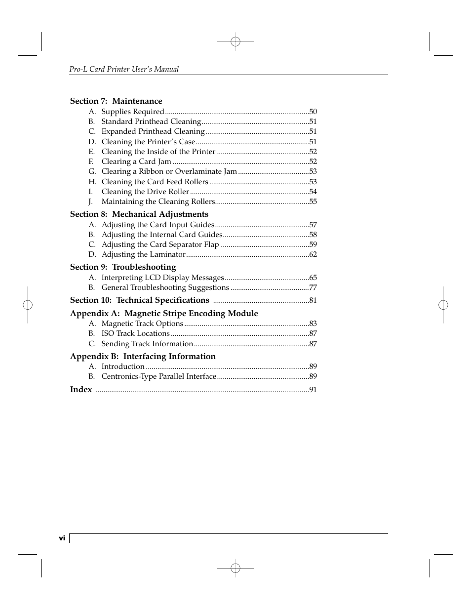 FARGO electronic Pro-L User Manual | Page 5 / 98