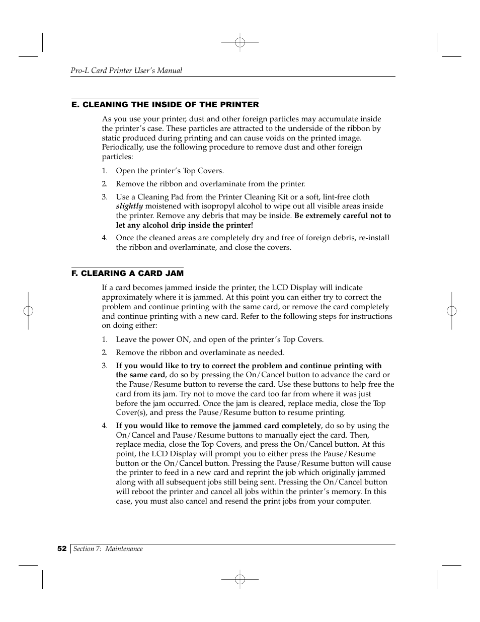 FARGO electronic Pro-L User Manual | Page 57 / 98