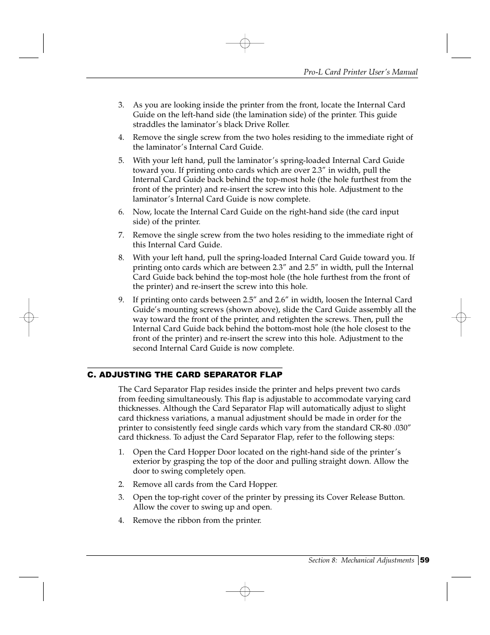 FARGO electronic Pro-L User Manual | Page 64 / 98