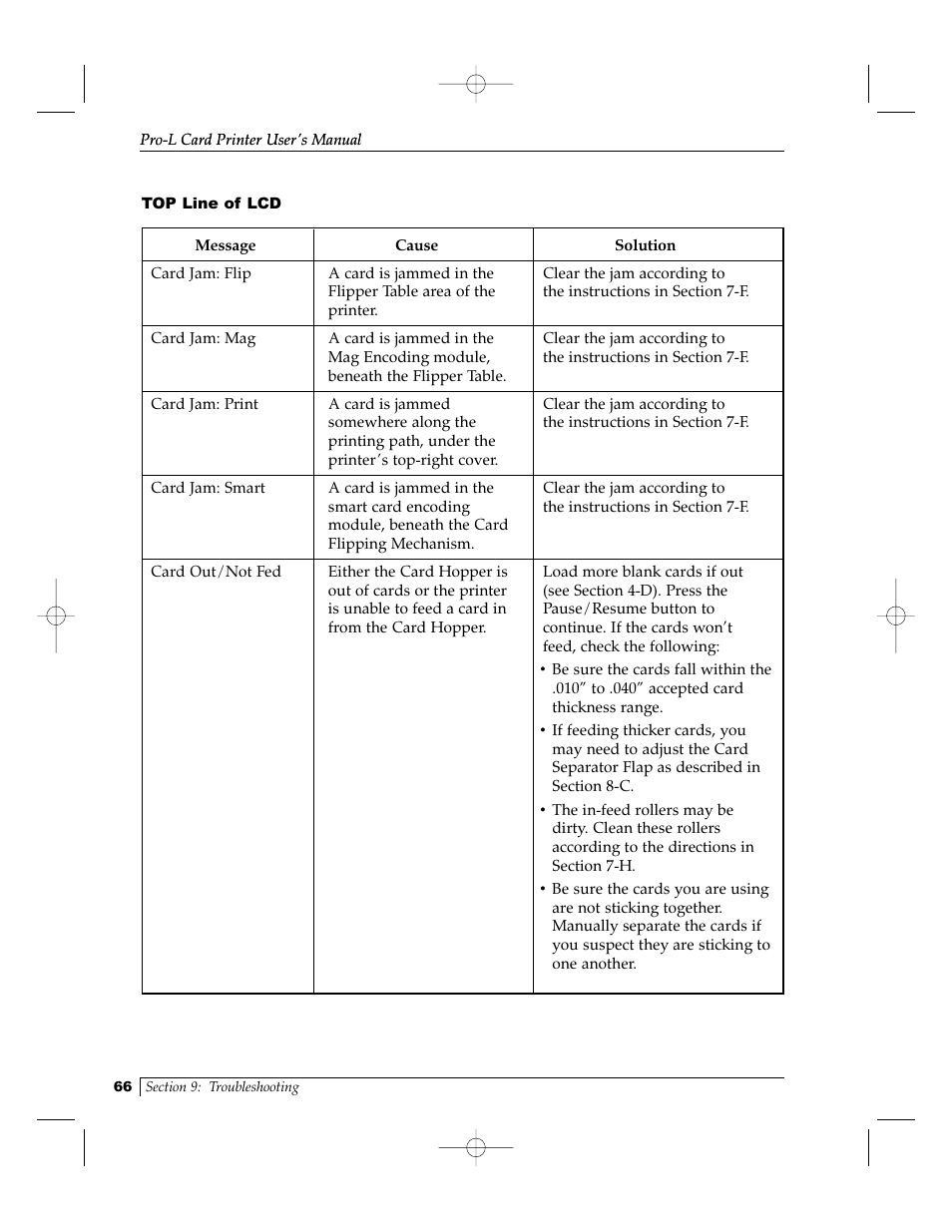 FARGO electronic Pro-L User Manual | Page 71 / 98