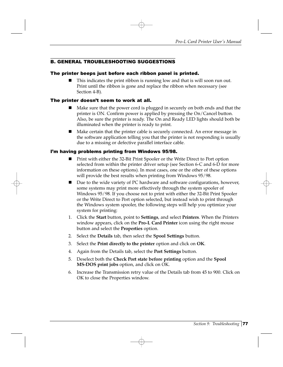 FARGO electronic Pro-L User Manual | Page 82 / 98