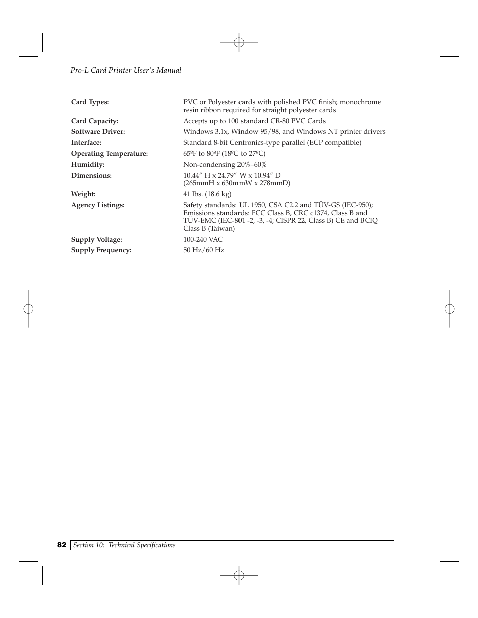 FARGO electronic Pro-L User Manual | Page 87 / 98