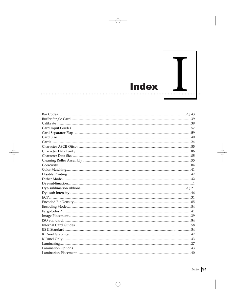 FARGO electronic Pro-L User Manual | Page 96 / 98