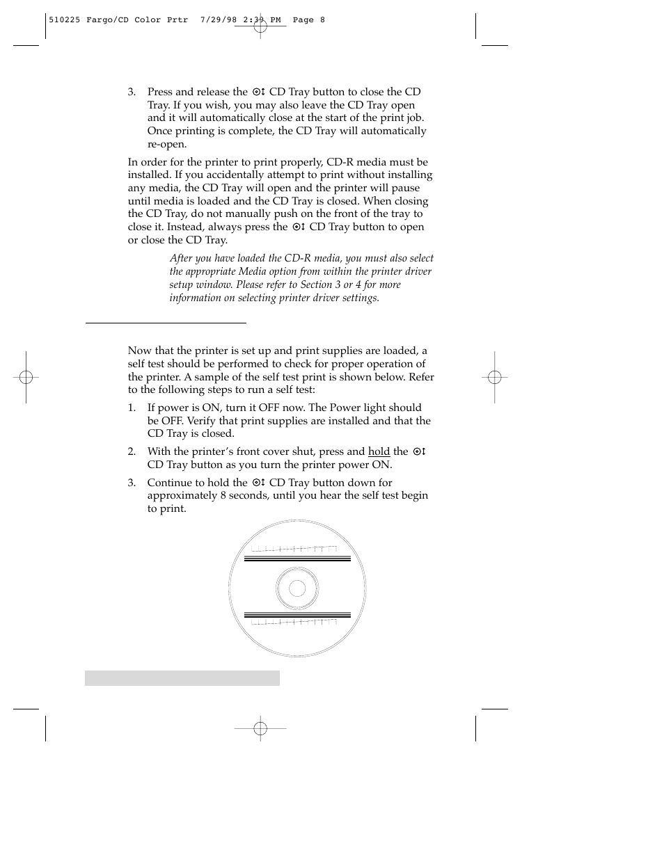 FARGO electronic CD Color Printer User Manual | Page 11 / 53