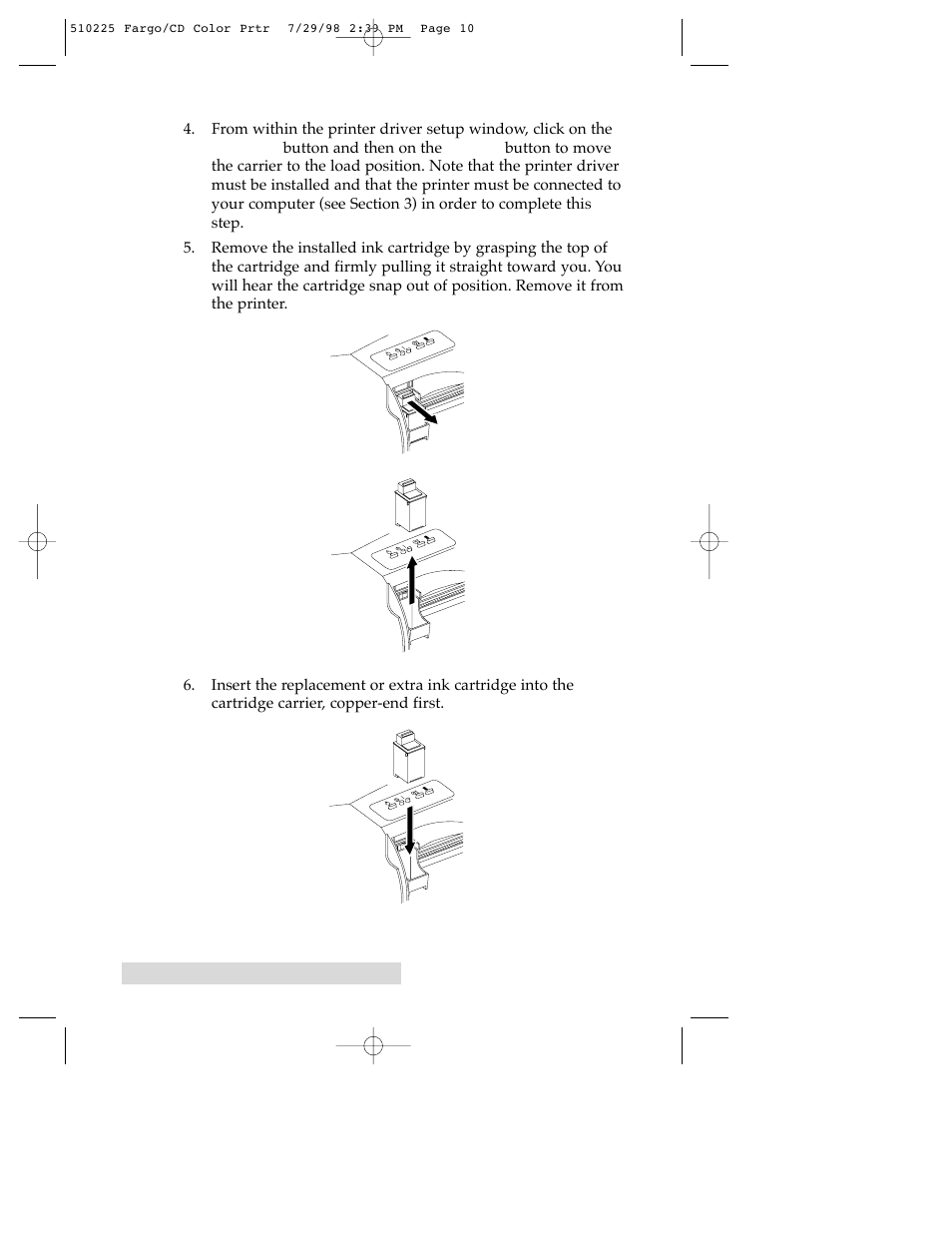 FARGO electronic CD Color Printer User Manual | Page 13 / 53