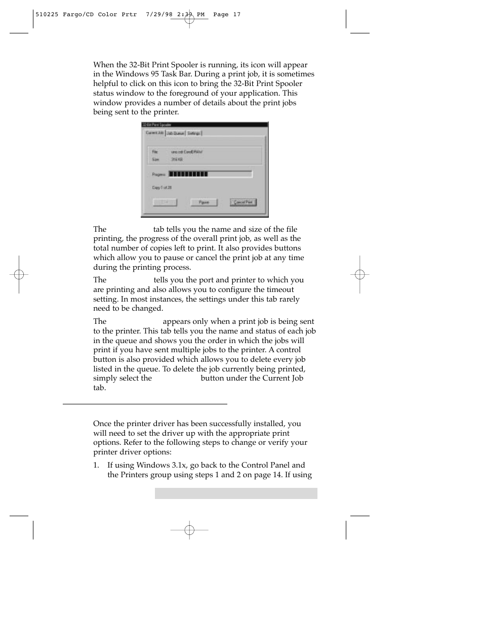 FARGO electronic CD Color Printer User Manual | Page 20 / 53