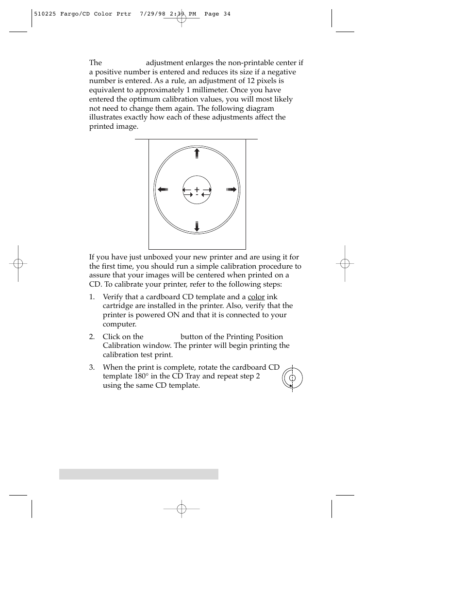 FARGO electronic CD Color Printer User Manual | Page 37 / 53