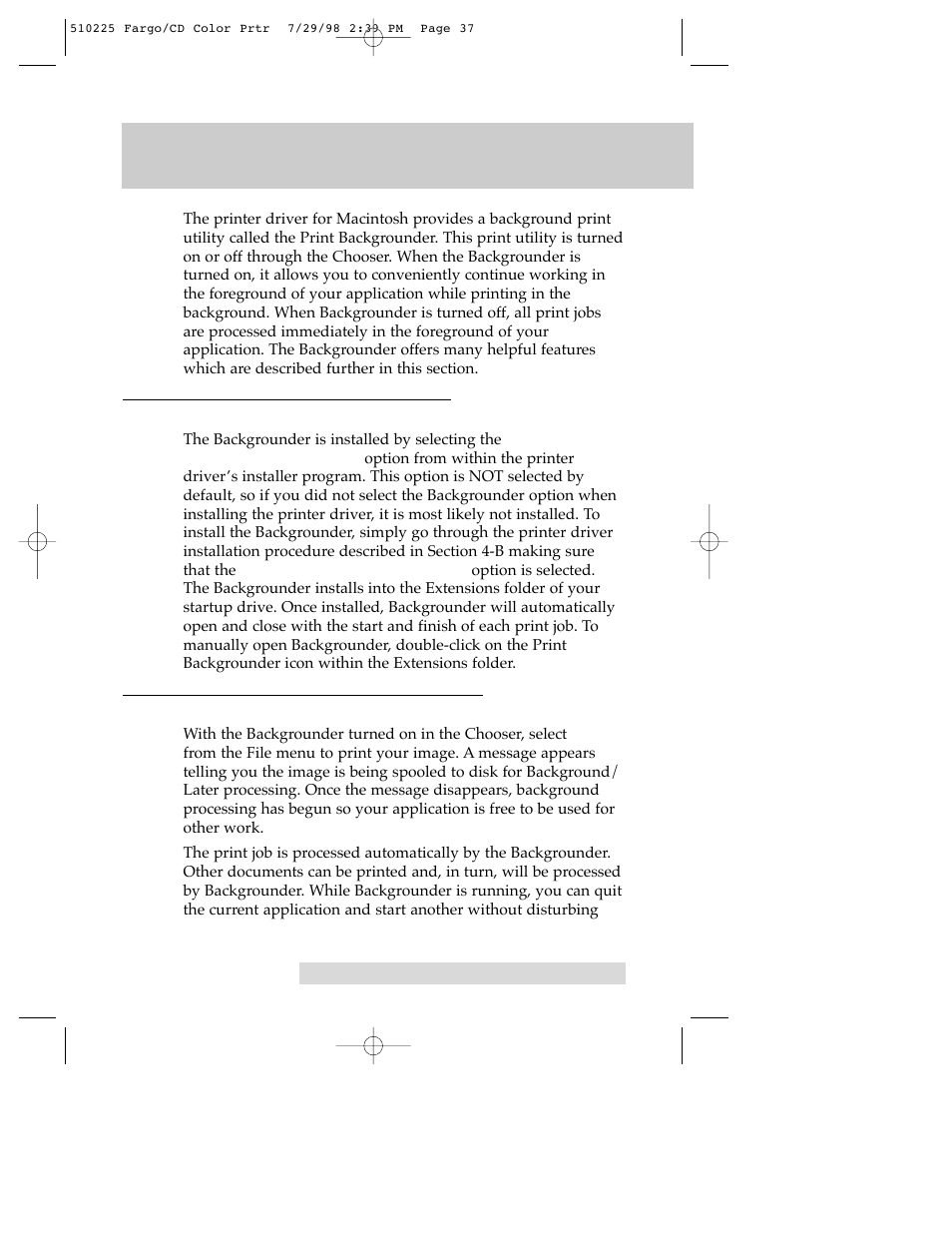 FARGO electronic CD Color Printer User Manual | Page 40 / 53