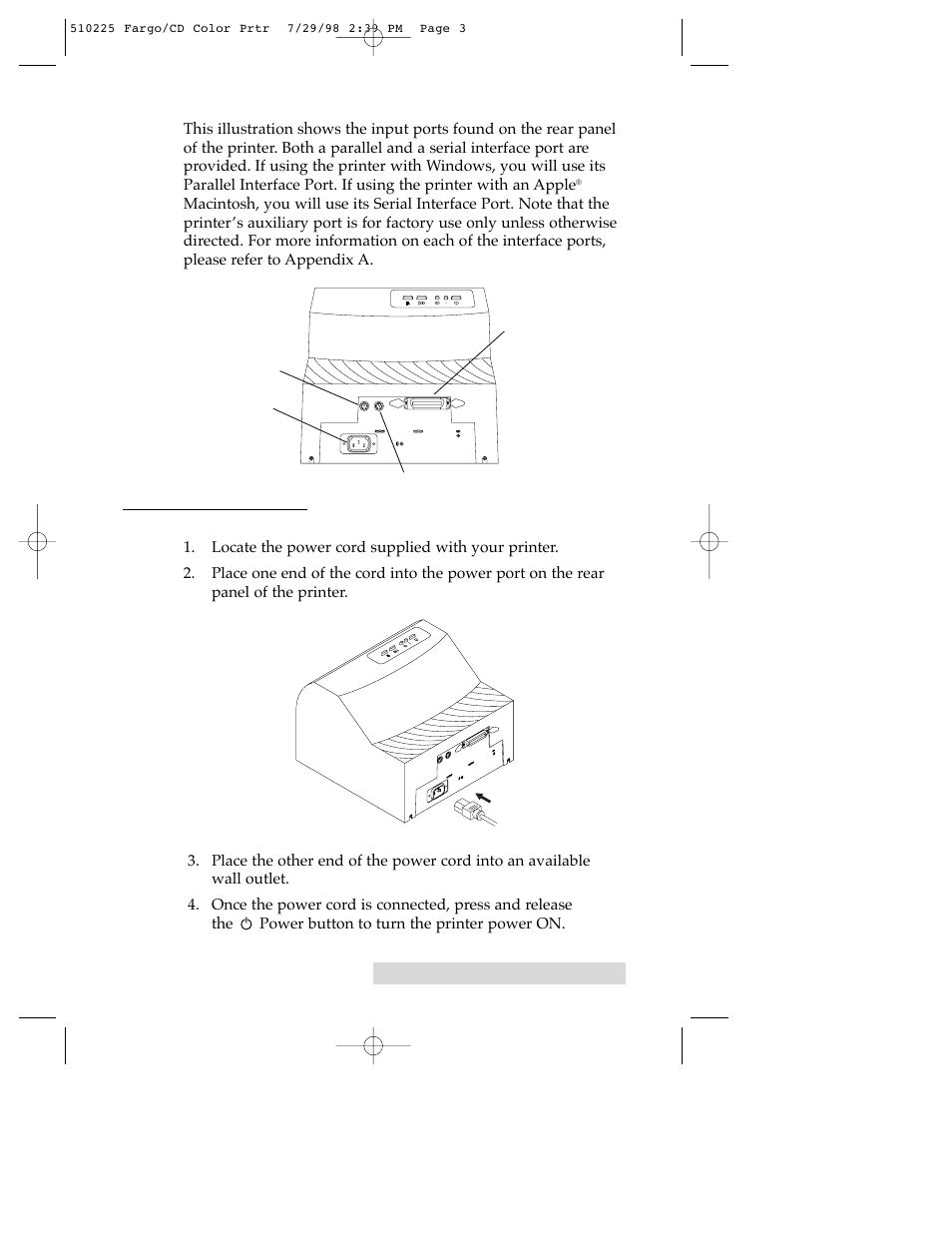 FARGO electronic CD Color Printer User Manual | Page 6 / 53
