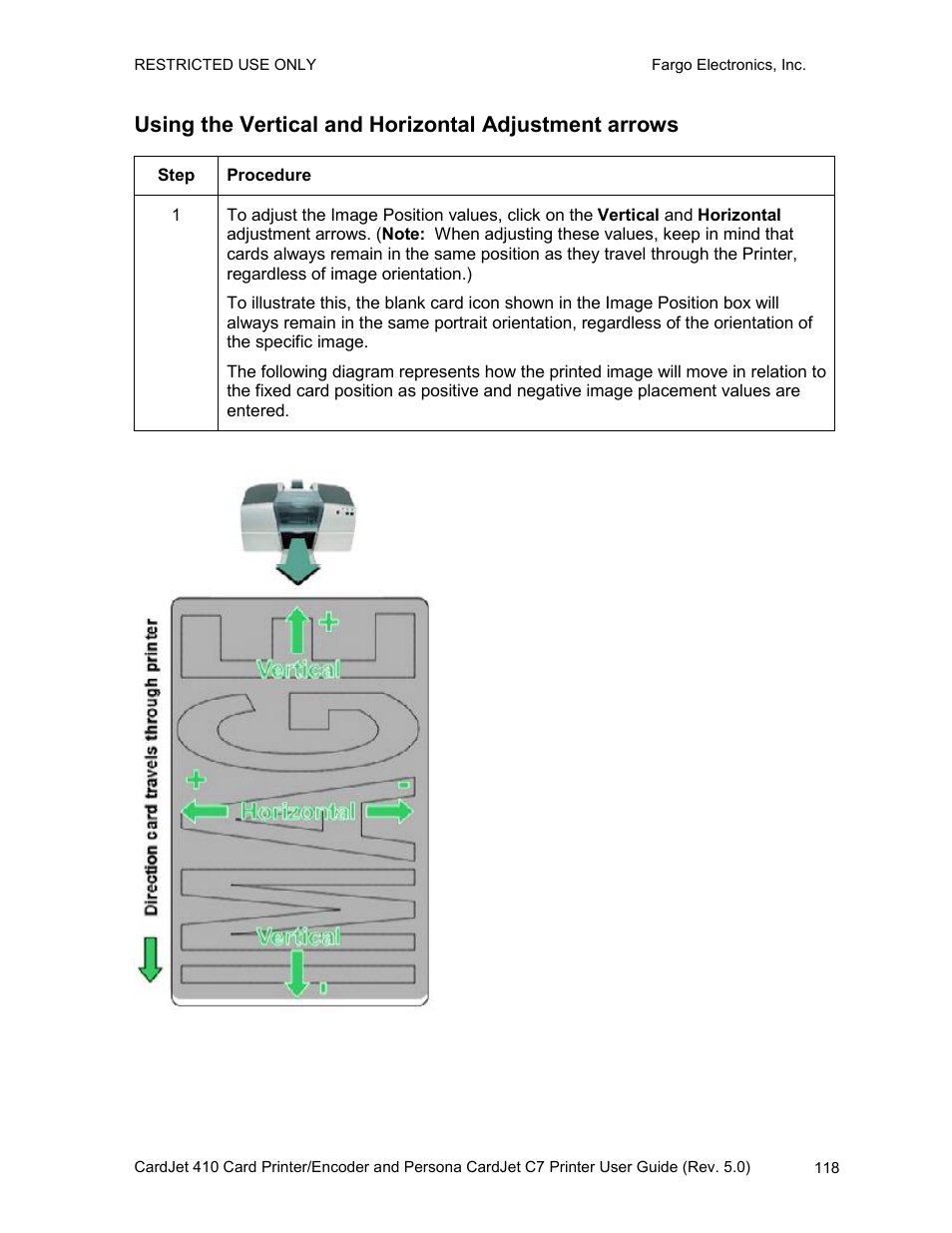 FARGO electronic 410 User Manual | Page 118 / 184