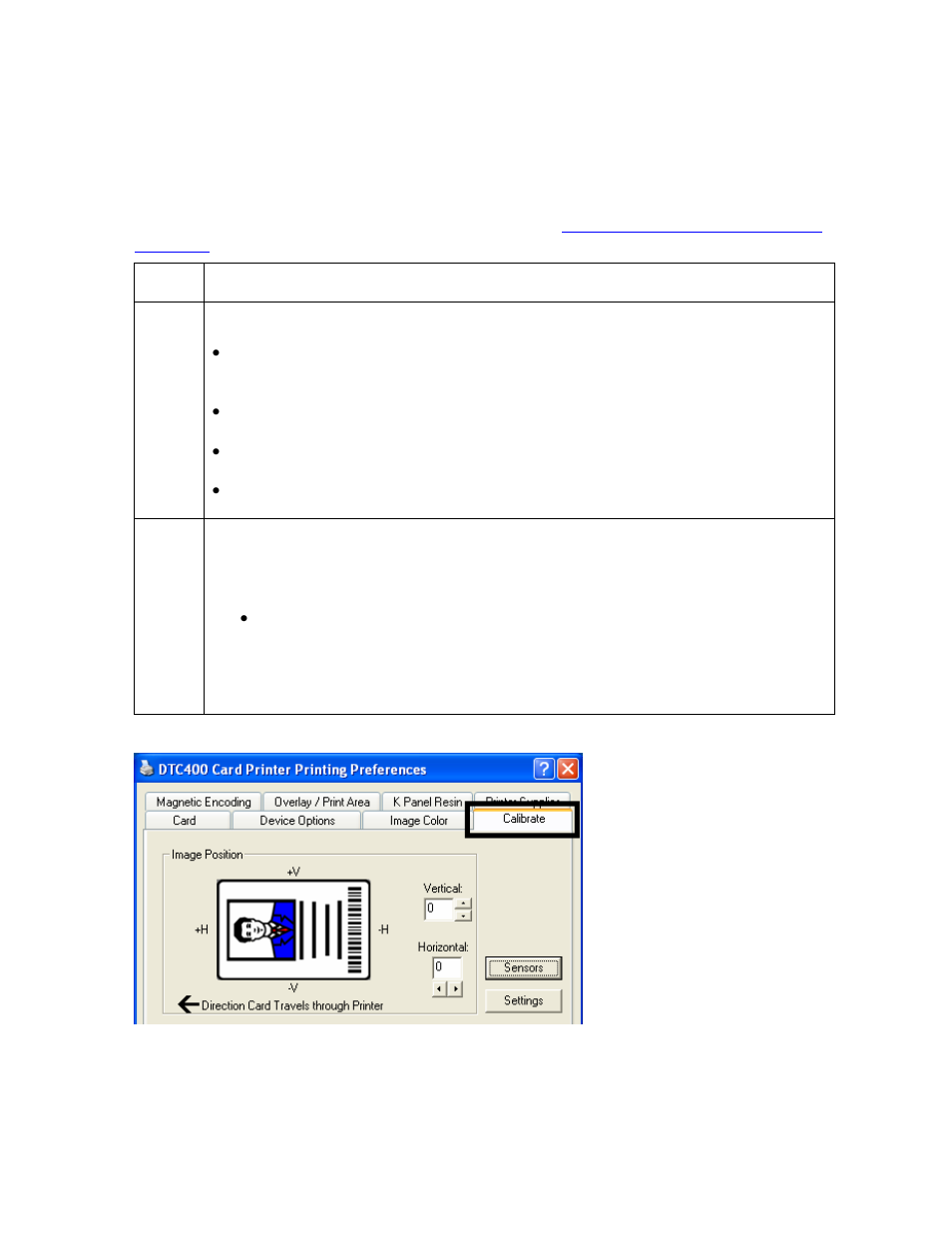 Resolving the image placement problems, Resolving the image placement problems -49 | FARGO electronic FARGO DTC 400 User Manual | Page 106 / 322