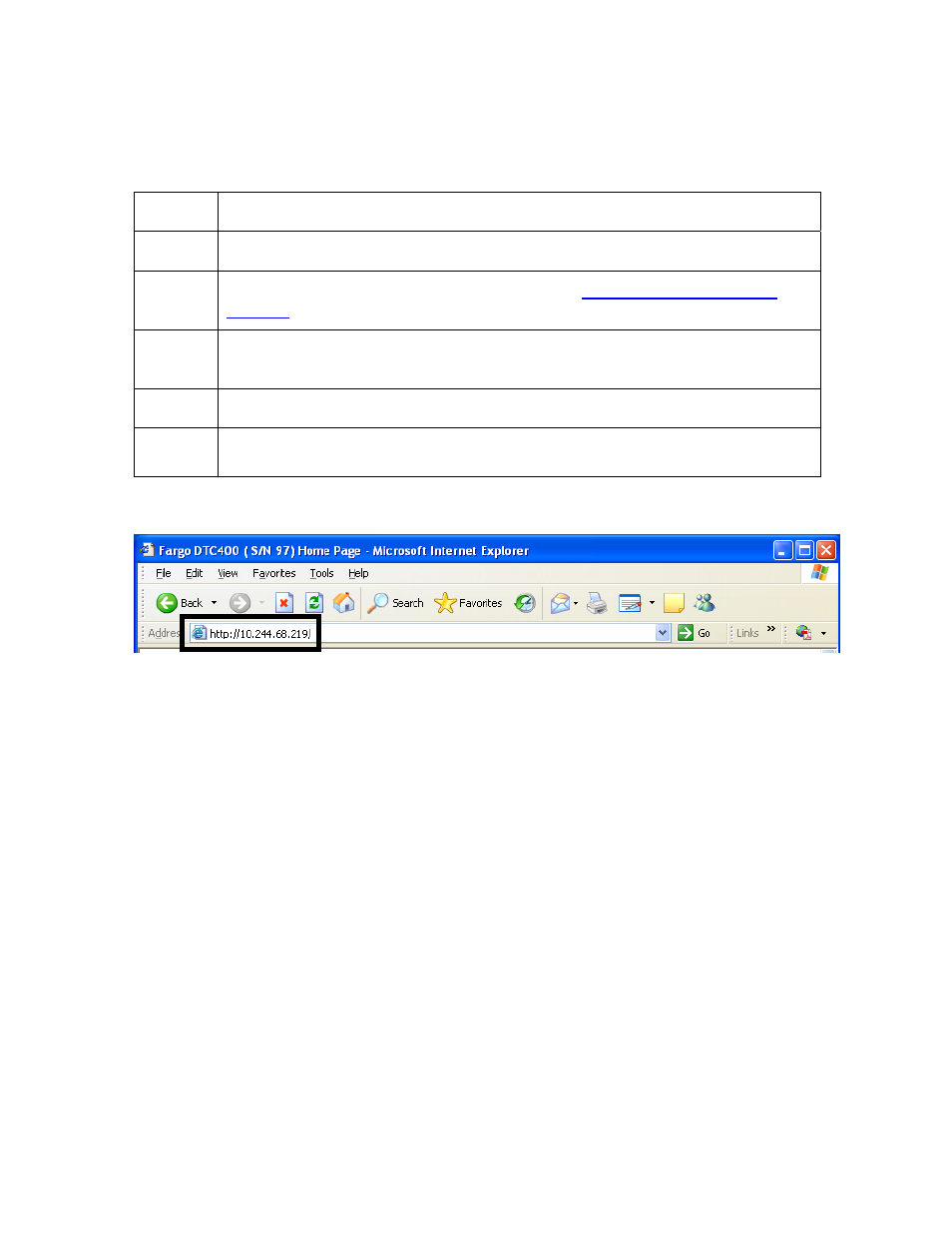 Accessing the home page | FARGO electronic FARGO DTC 400 User Manual | Page 124 / 322