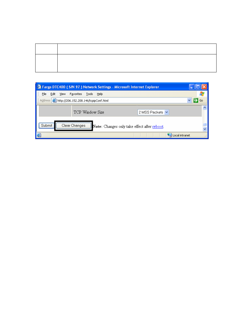Using the clear changes button, Using the clear changes button -22 | FARGO electronic FARGO DTC 400 User Manual | Page 133 / 322