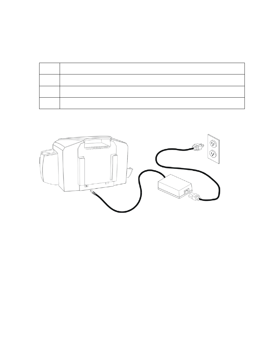 Connecting the printer power, Connecting the printer power -5 | FARGO electronic FARGO DTC 400 User Manual | Page 34 / 322