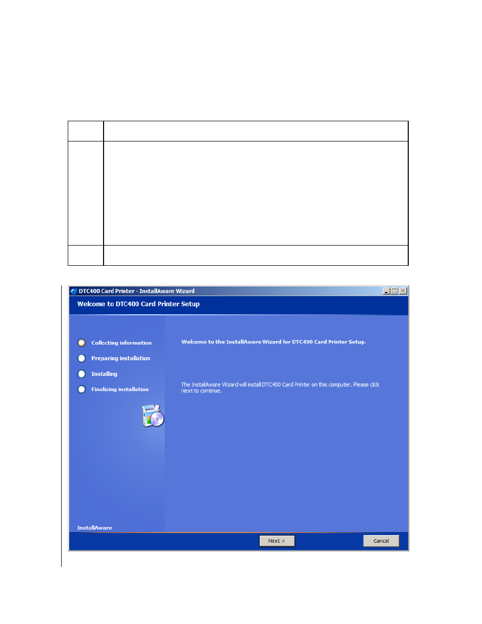 Printer driver installation, Printer driver installation -17, Installing the dtc400 printer driver -17 | FARGO electronic FARGO DTC 400 User Manual | Page 46 / 322