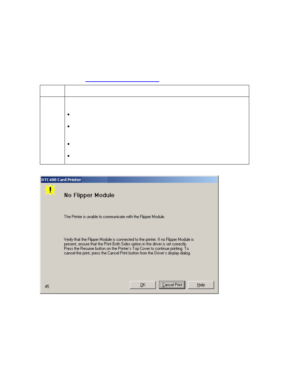 Flipper table module assembly problems, Resolving the no flipper table module problem, Flipper table module assembly problems -37 | Resolving the no flipper table module problem -37, Procedures | FARGO electronic FARGO DTC 400 User Manual | Page 94 / 322