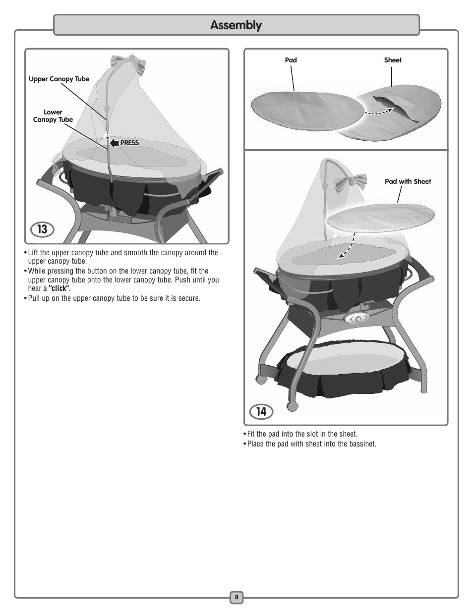 Assembly 13 | Fisher-Price L7836 User Manual | Page 8 / 12
