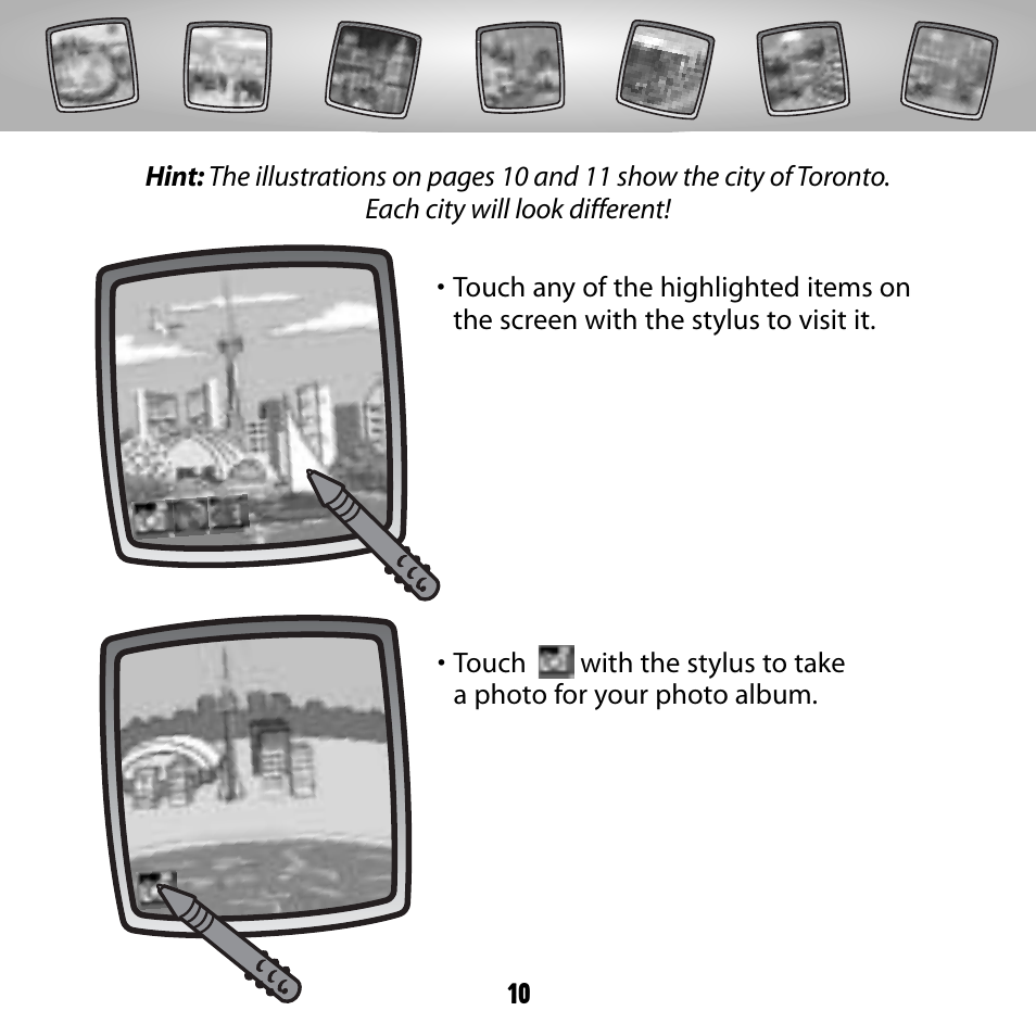 Fisher-Price COLOR PIXTER G6512 User Manual | Page 10 / 64