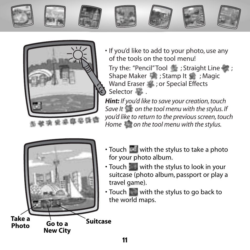 Fisher-Price COLOR PIXTER G6512 User Manual | Page 11 / 64