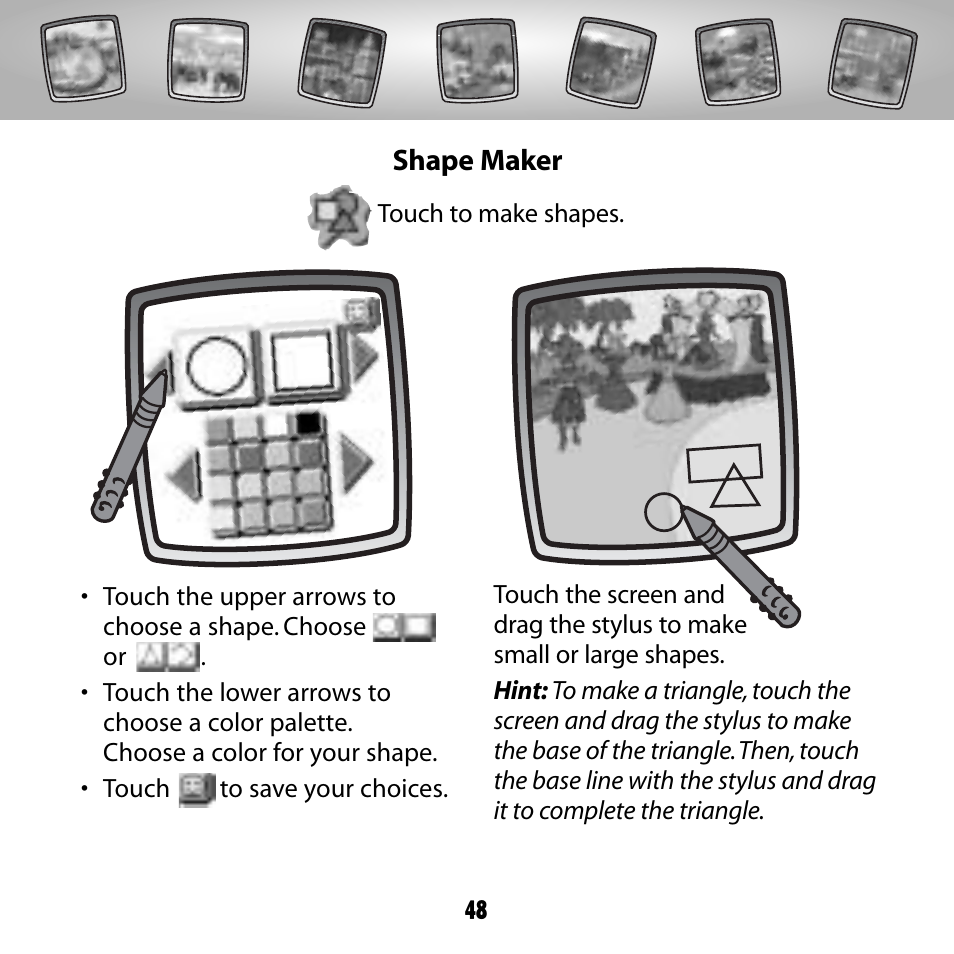 Fisher-Price COLOR PIXTER G6512 User Manual | Page 48 / 64
