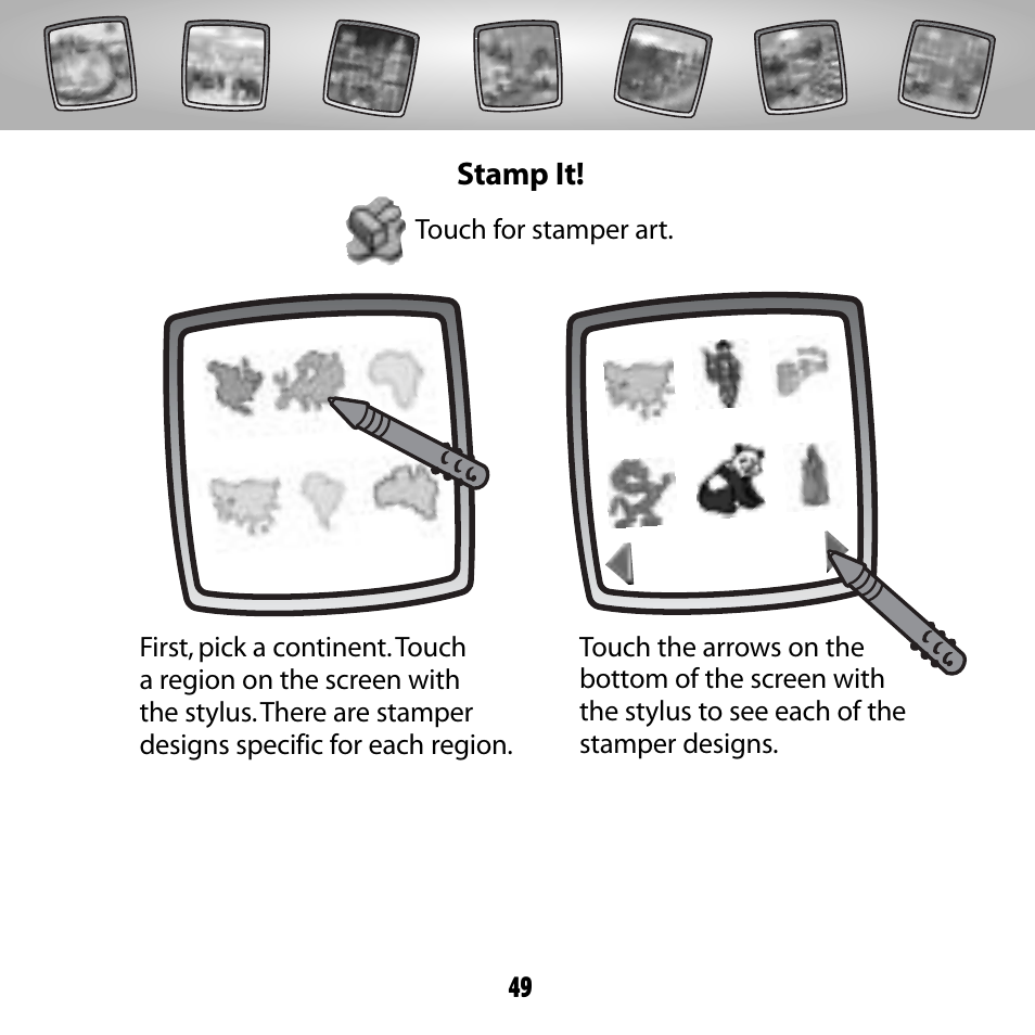 Fisher-Price COLOR PIXTER G6512 User Manual | Page 49 / 64