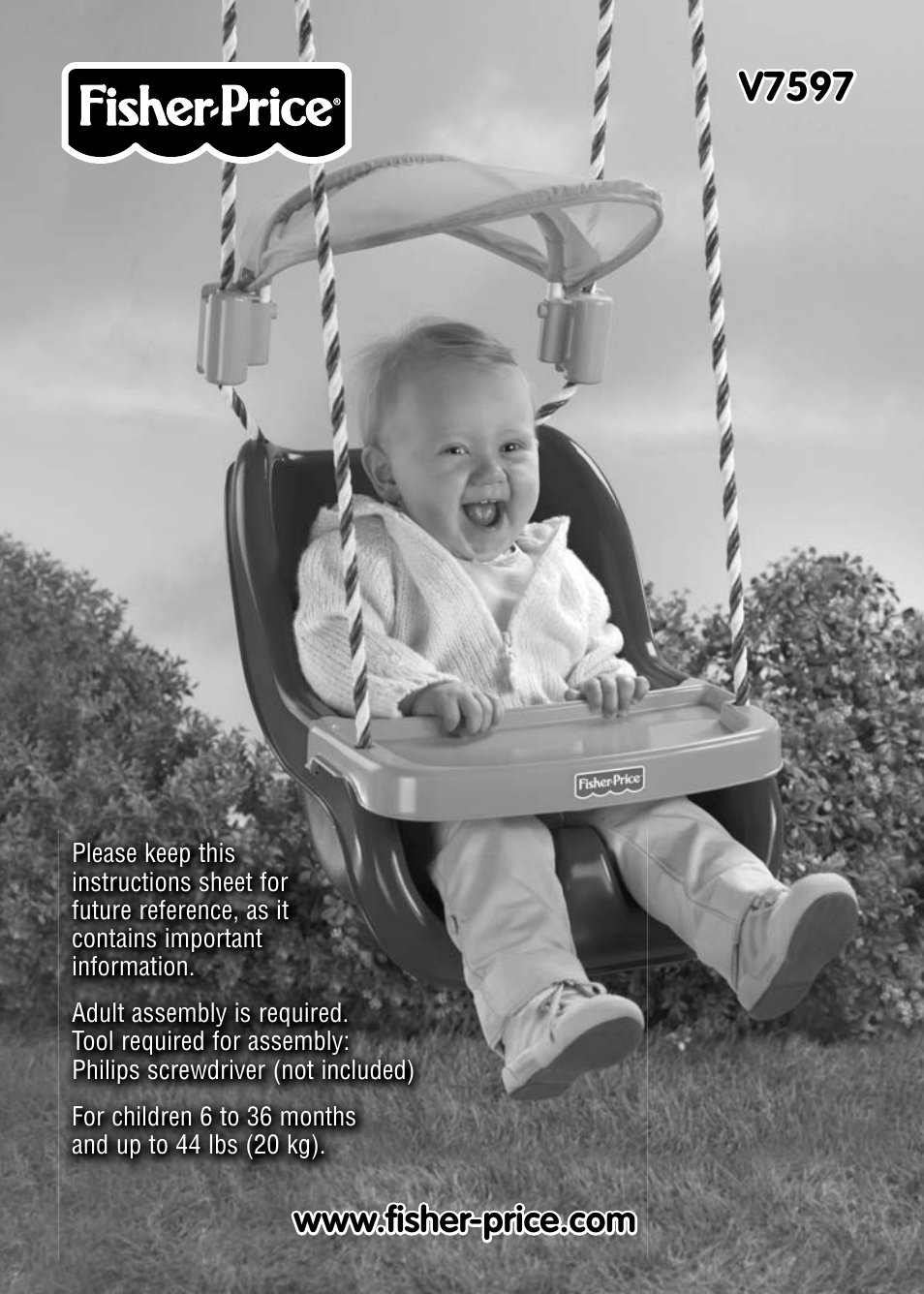 Fisher-Price V7597 User Manual | 12 pages