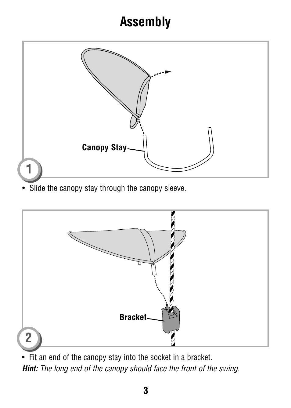 Assembly | Fisher-Price V7597 User Manual | Page 3 / 12