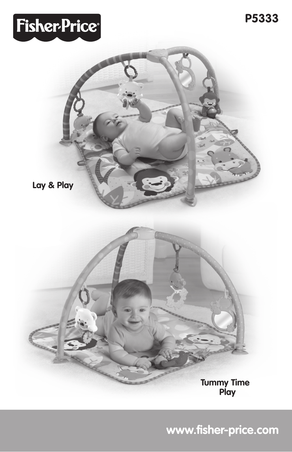 Fisher-Price P5333 User Manual | 8 pages
