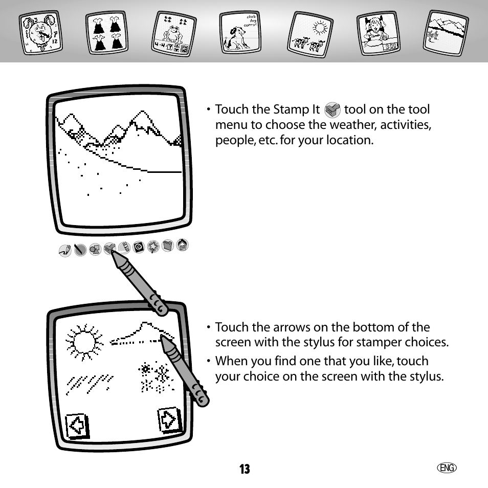 Fisher-Price 73654 User Manual | Page 13 / 36