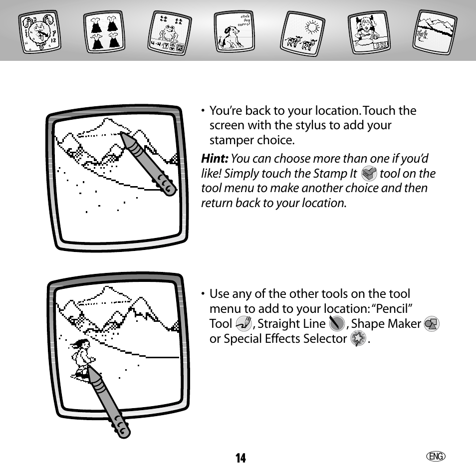 Fisher-Price 73654 User Manual | Page 14 / 36