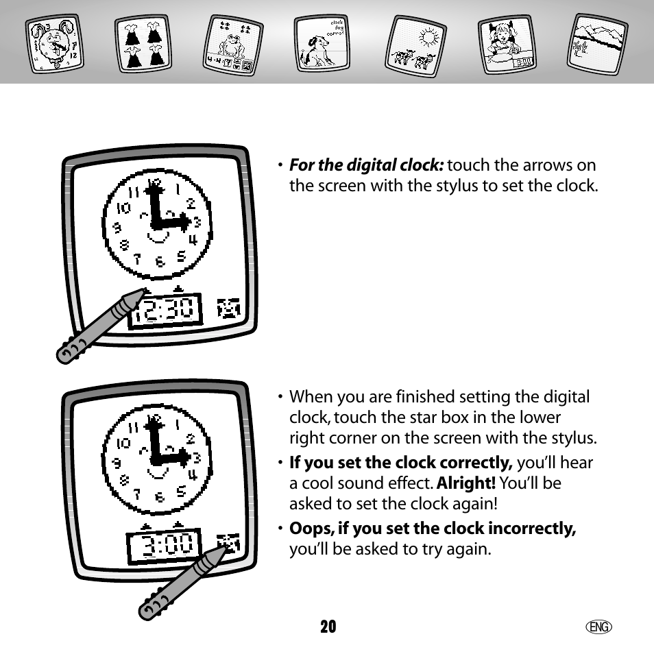 Fisher-Price 73654 User Manual | Page 20 / 36