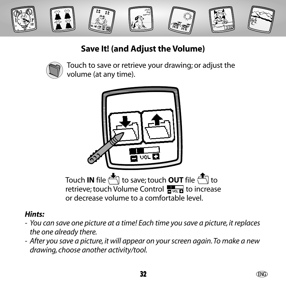 Fisher-Price 73654 User Manual | Page 32 / 36