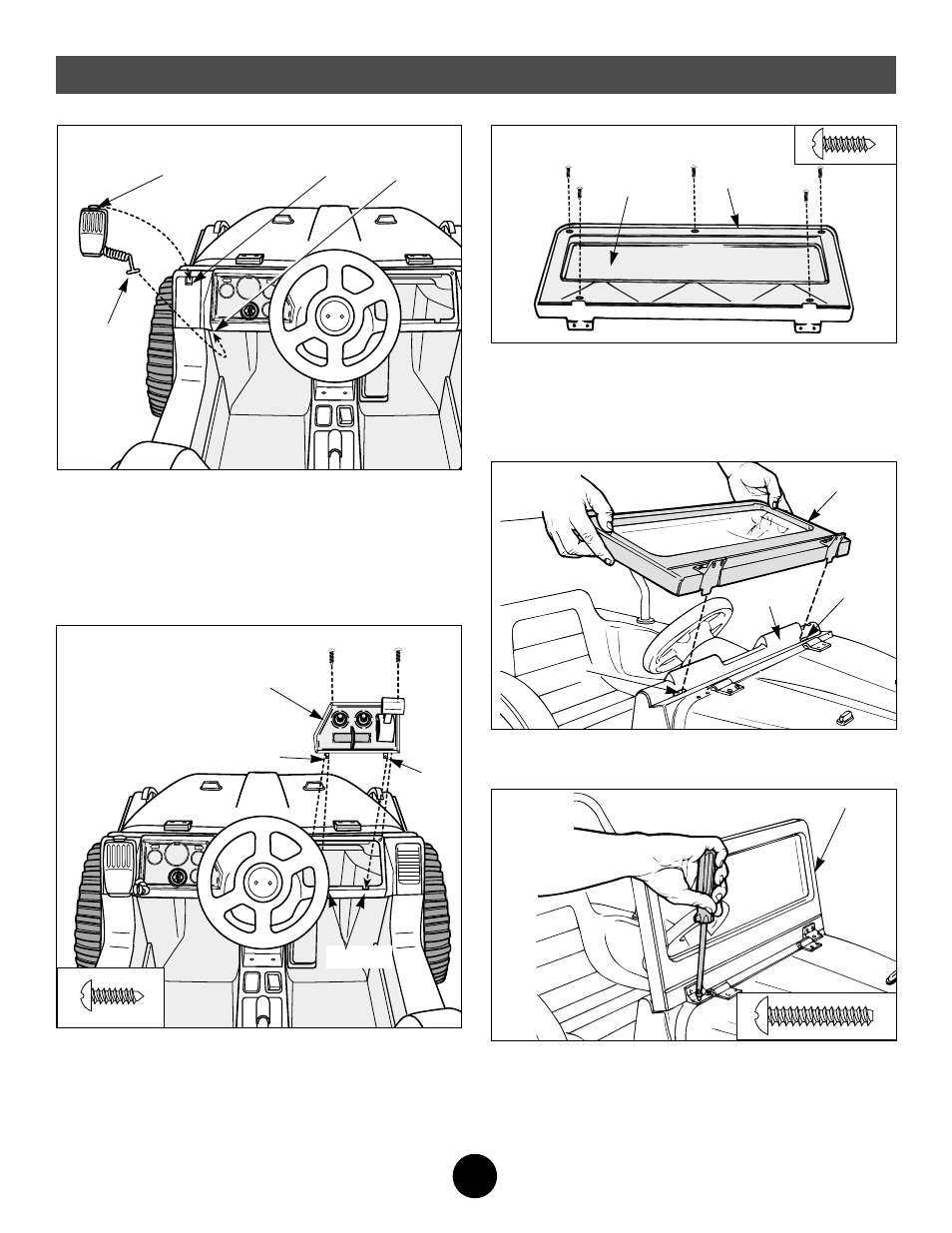 Assembly | Fisher-Price BARBIE 74350 User Manual | Page 11 / 32