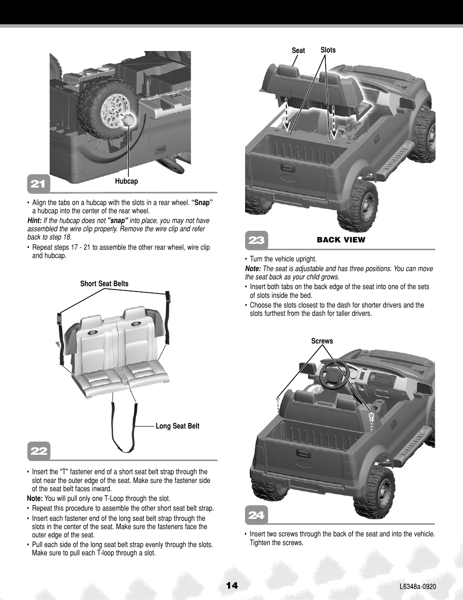 Fisher-Price L6348 User Manual | Page 14 / 28