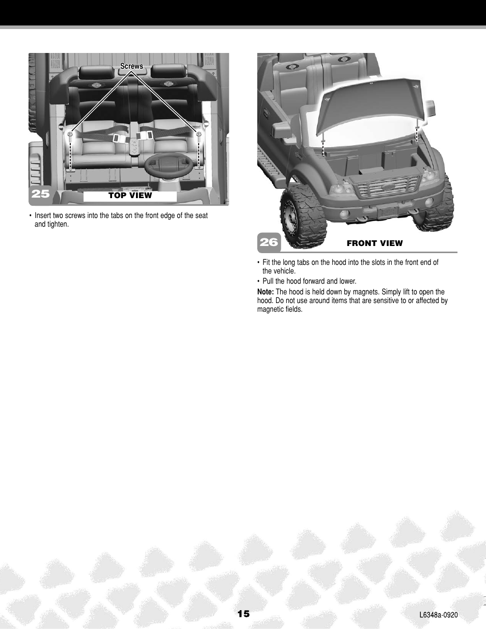 Fisher-Price L6348 User Manual | Page 15 / 28