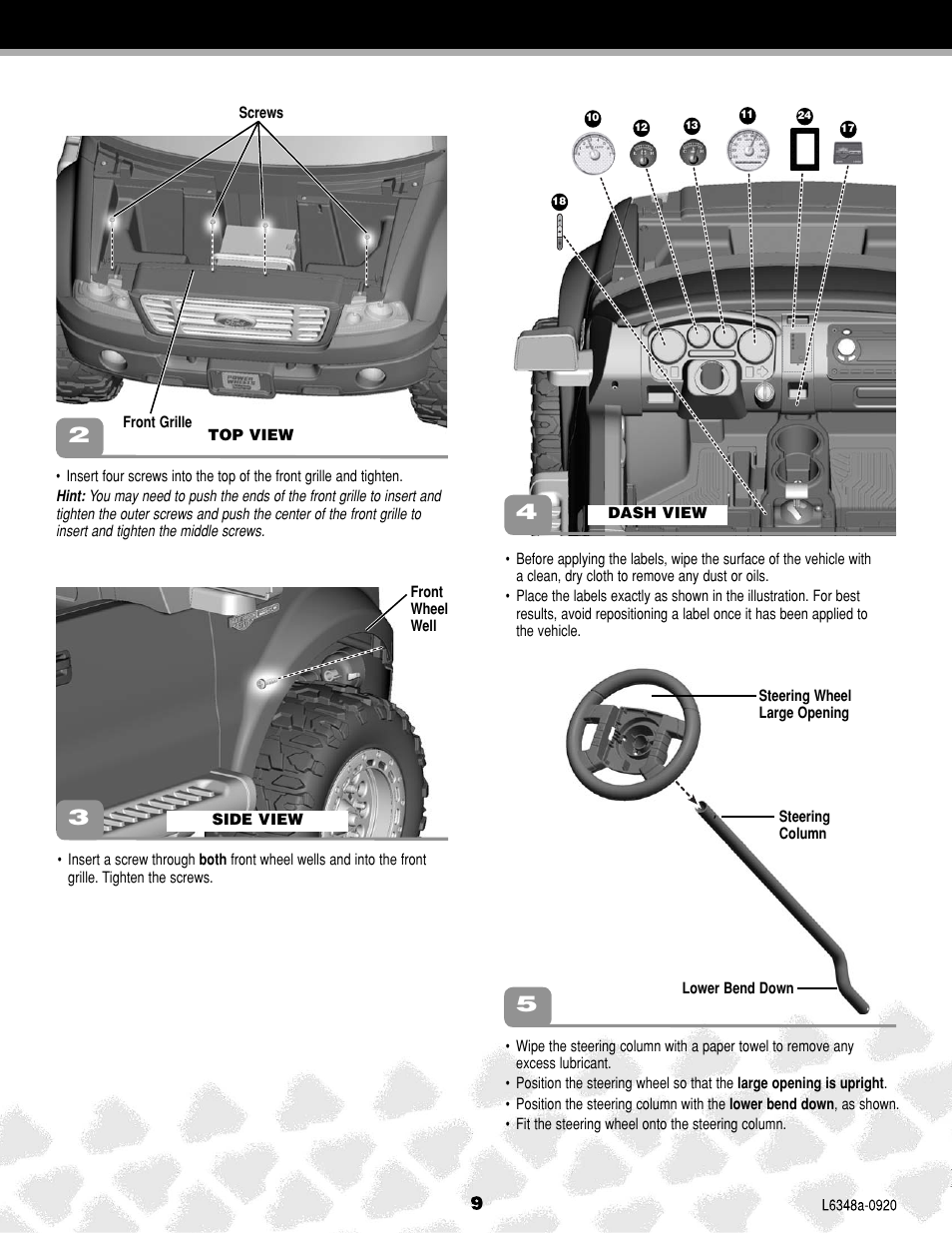 Fisher-Price L6348 User Manual | Page 9 / 28