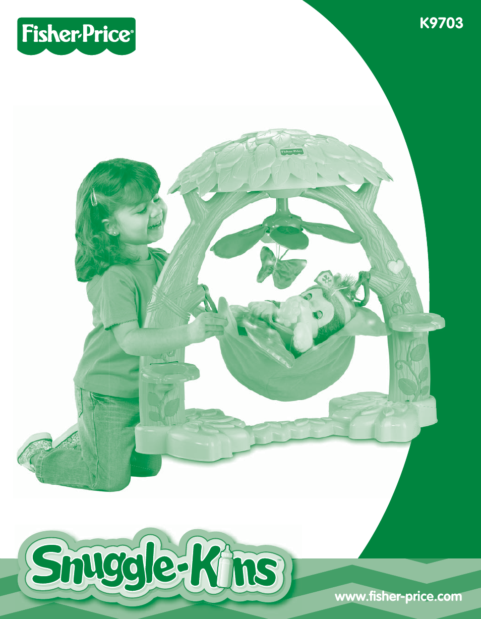 Fisher-Price Snuggle-Kins K9703 User Manual | 6 pages