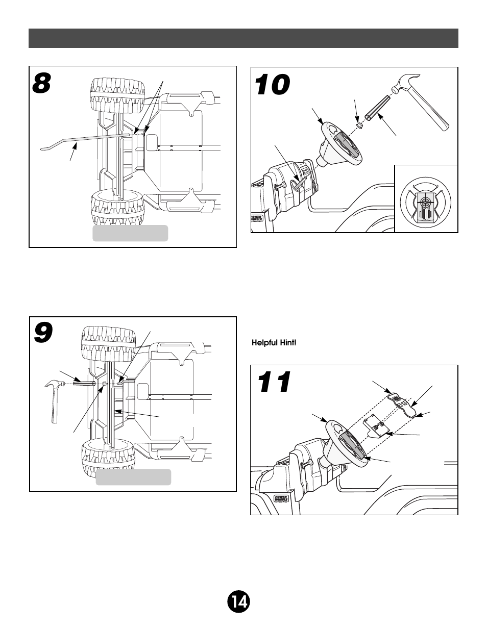 Assembly | Fisher-Price JEEP 74526 User Manual | Page 14 / 36