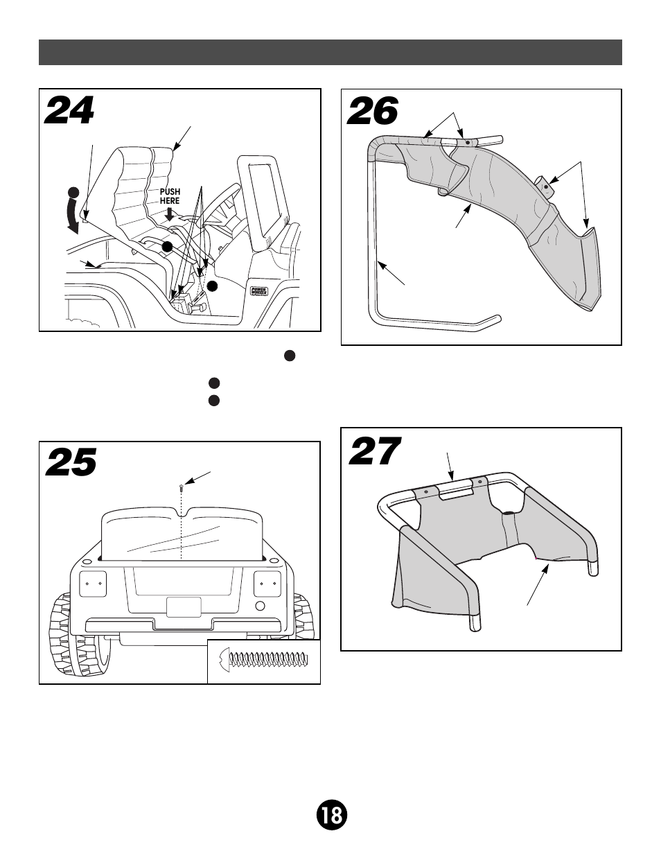 Assembly | Fisher-Price JEEP 74526 User Manual | Page 18 / 36