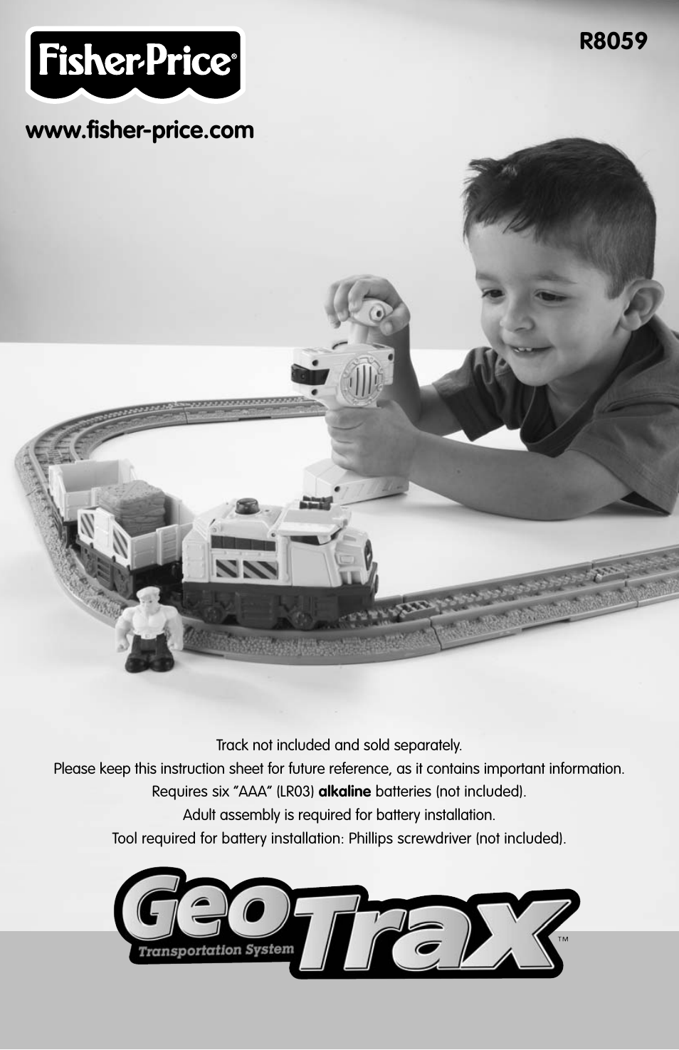 Fisher-Price GEO TRAX R8059 User Manual | 6 pages