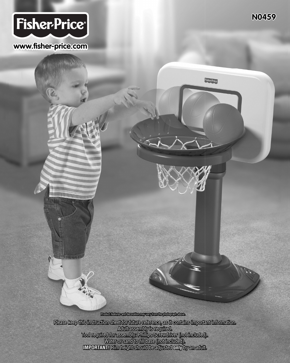 Fisher-Price N0459 User Manual | 8 pages