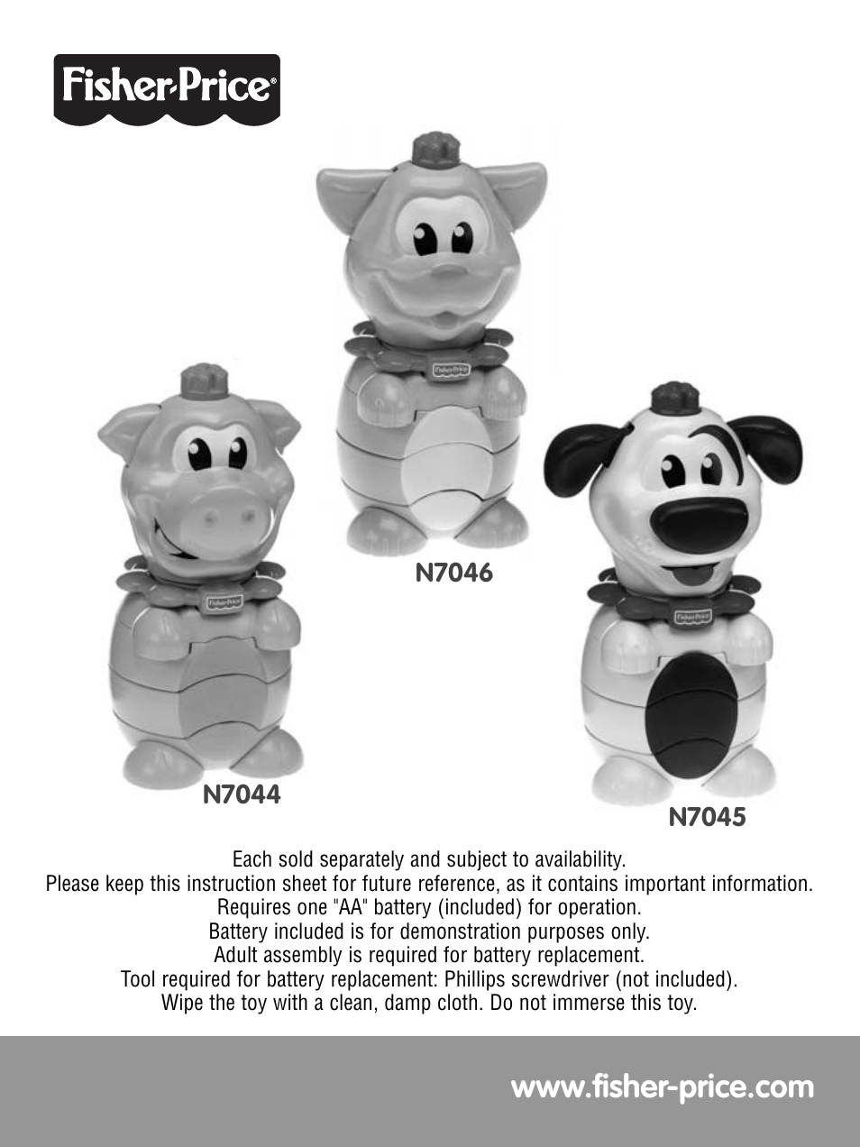 Fisher-Price N7046N7046 User Manual | 4 pages