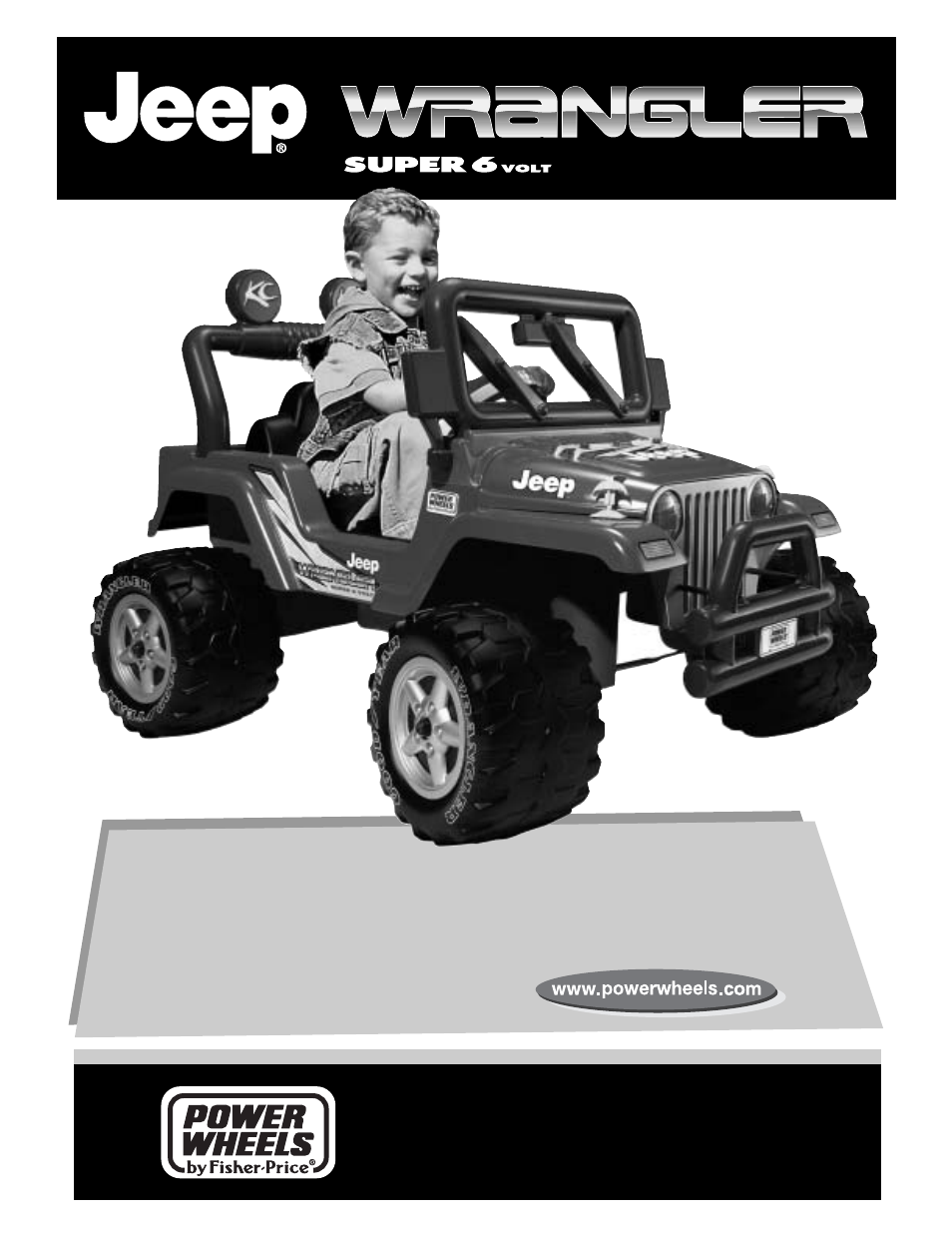 Fisher-Price JEEP B1501 User Manual | 32 pages