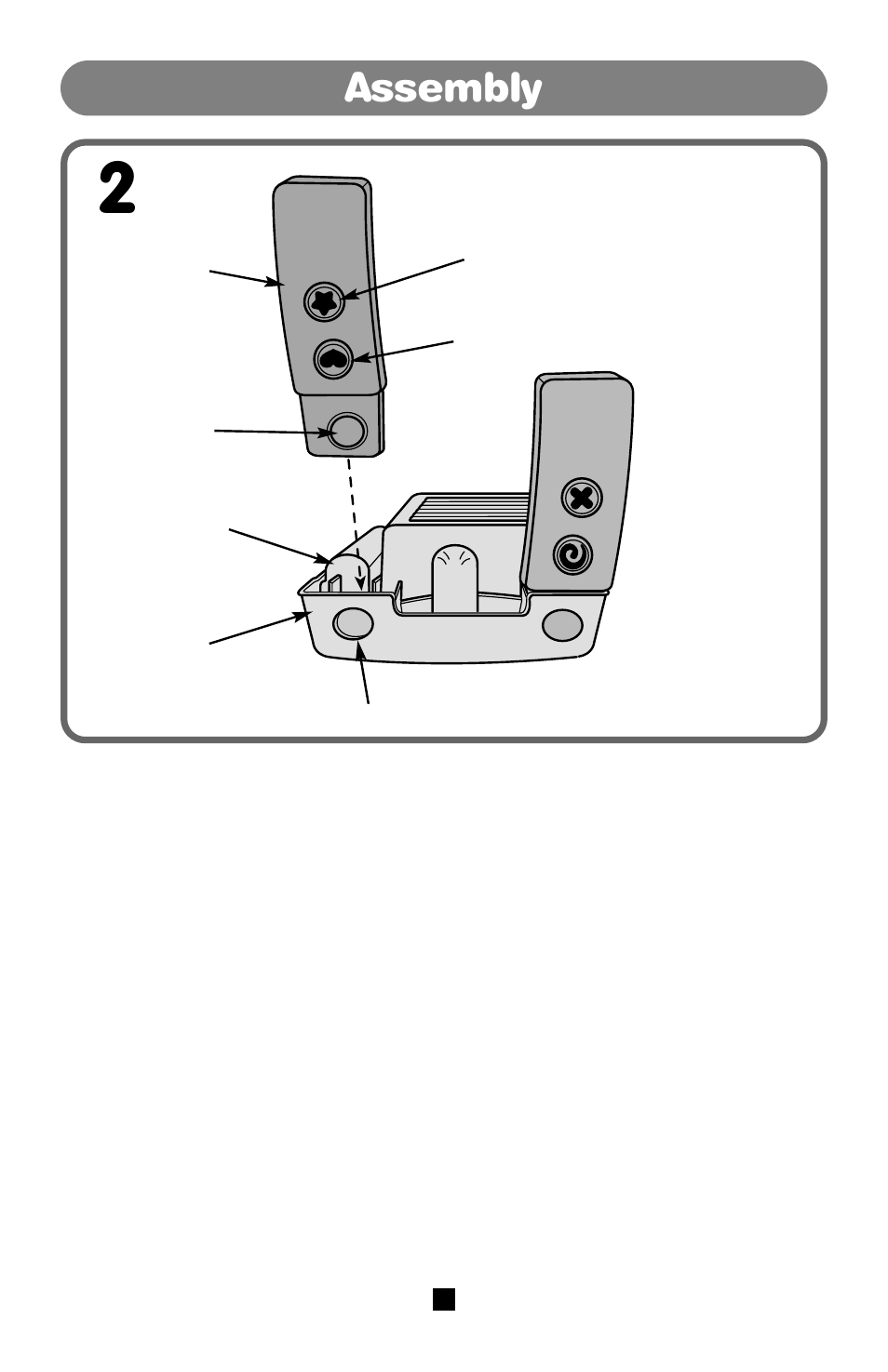 Assembly | Fisher-Price BIB-BOP BUILDIN 73540 User Manual | Page 5 / 8