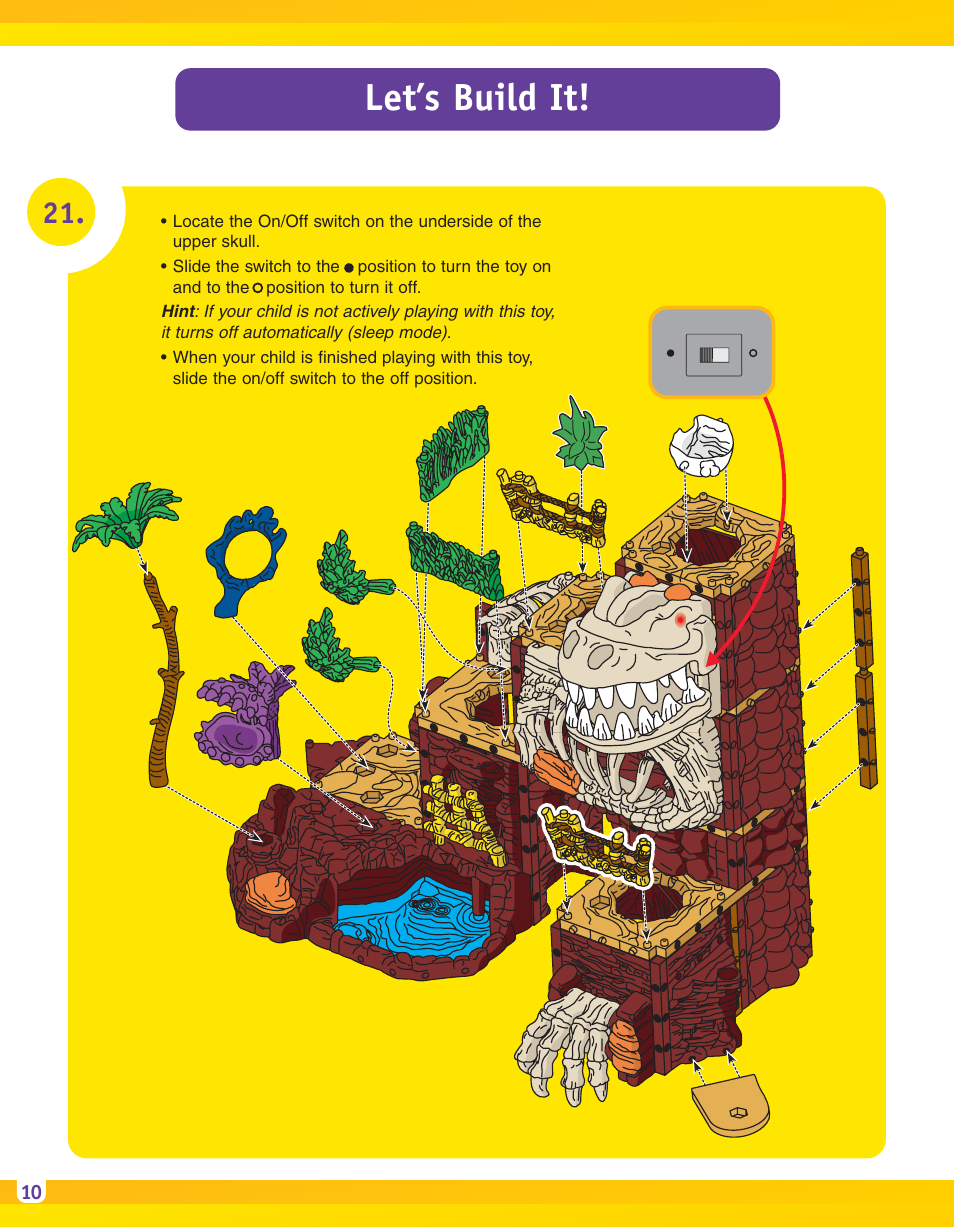 Let’s build it | Fisher-Price H5341 User Manual | Page 10 / 12