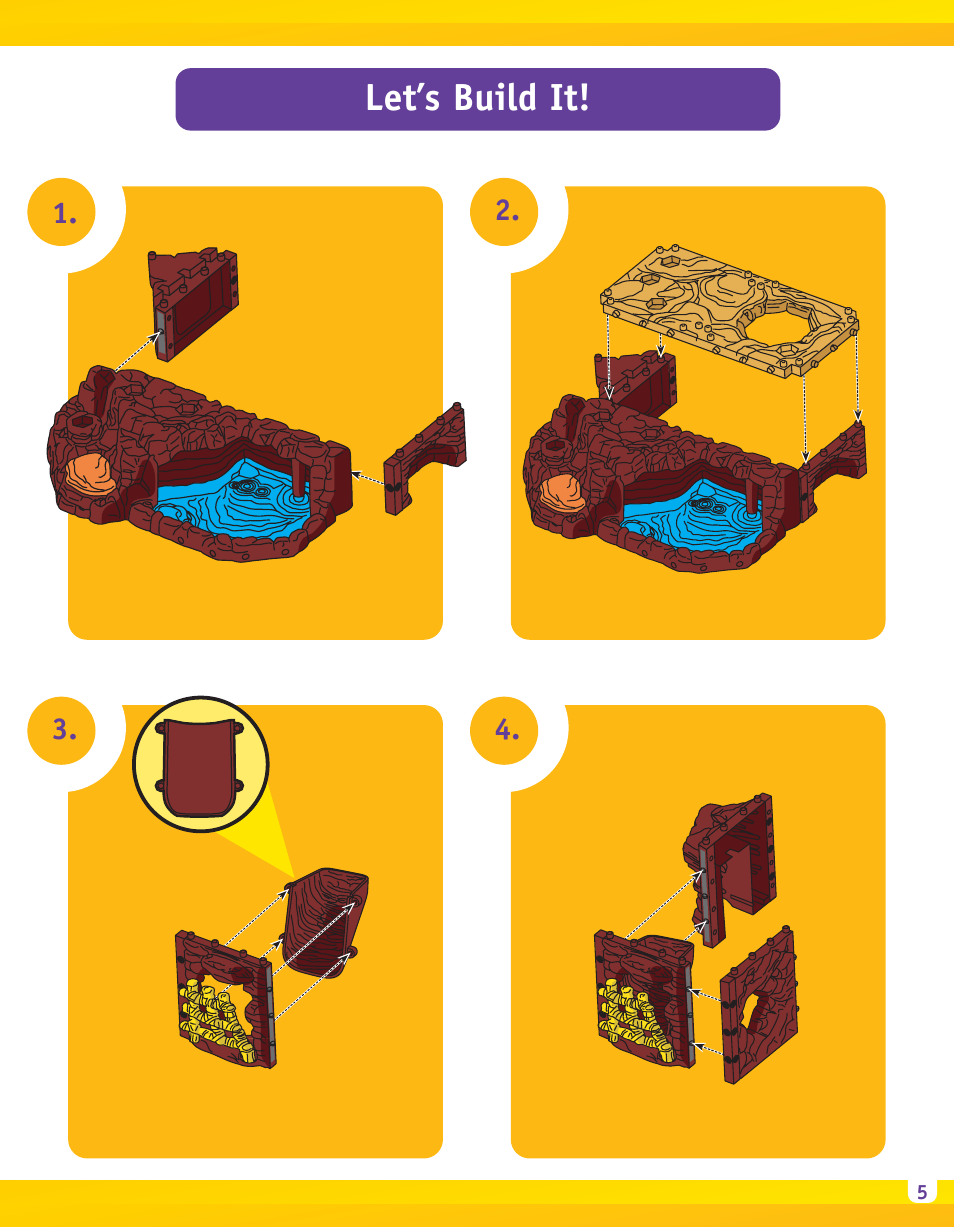 Let’s build it | Fisher-Price H5341 User Manual | Page 5 / 12