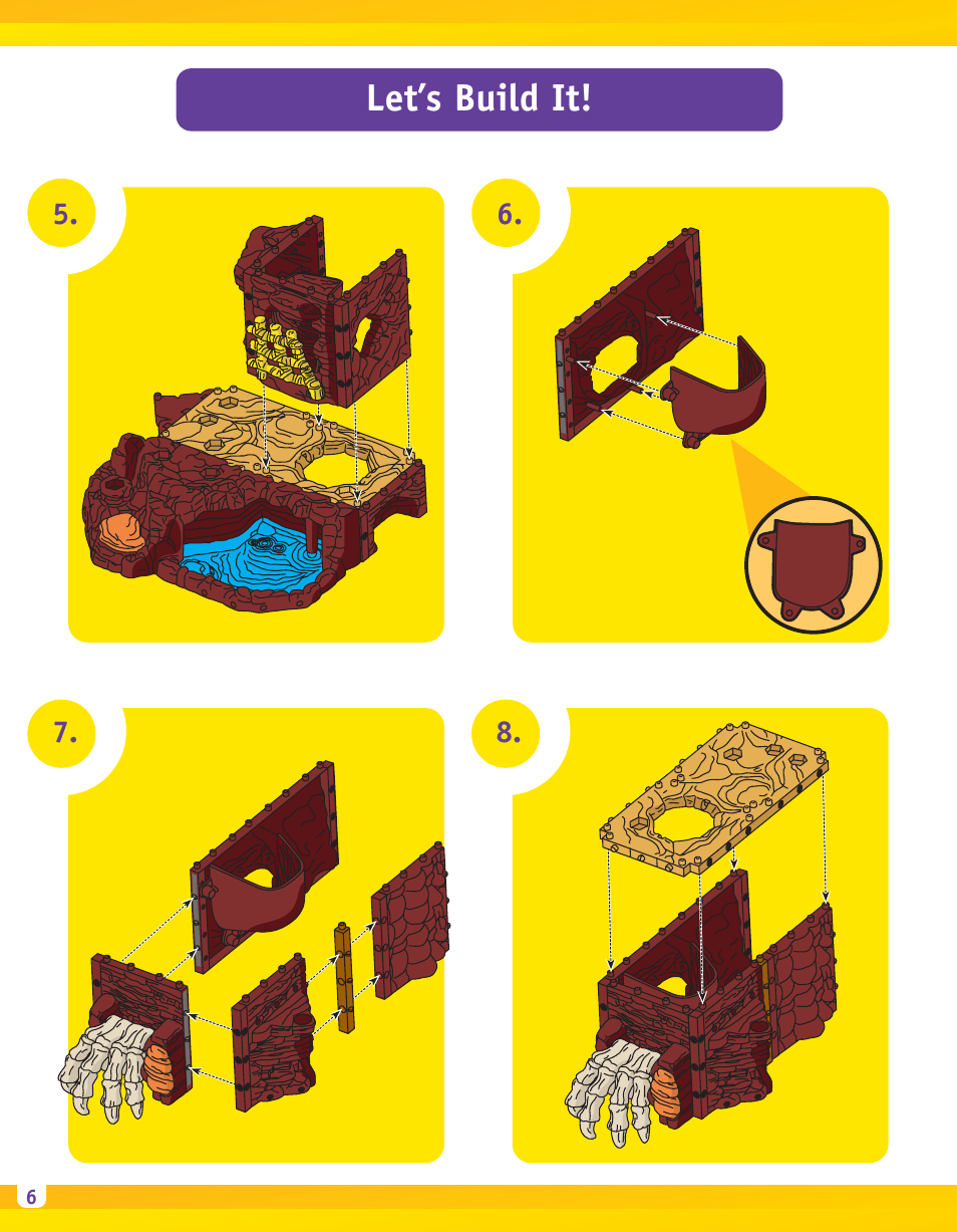 Let’s build it | Fisher-Price H5341 User Manual | Page 6 / 12