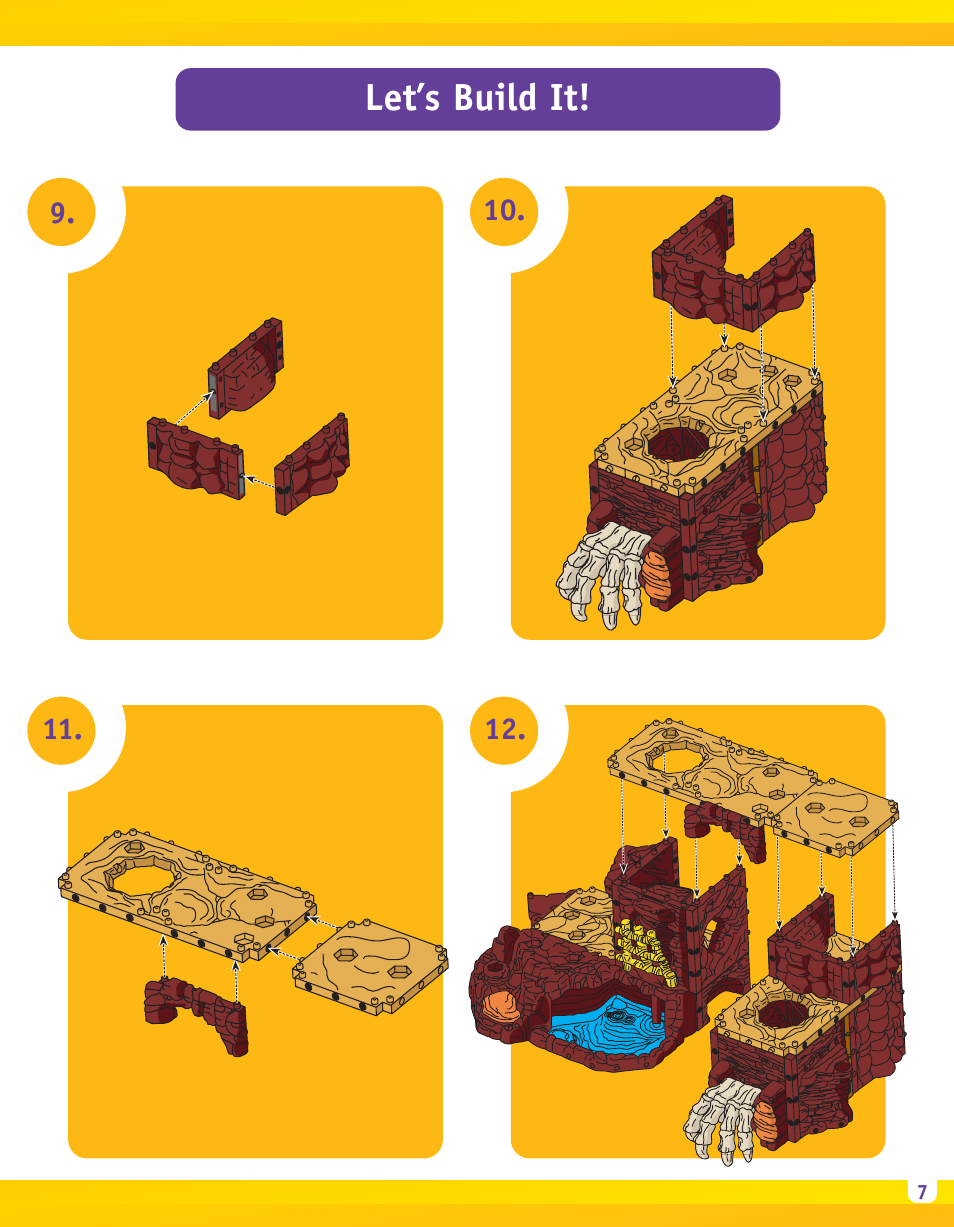 Let’s build it | Fisher-Price H5341 User Manual | Page 7 / 12