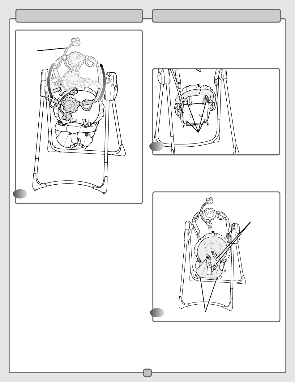 Setup and use, Care 1 | Fisher-Price H4792 User Manual | Page 14 / 16