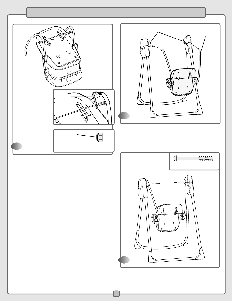 Assembly | Fisher-Price H4792 User Manual | Page 7 / 16